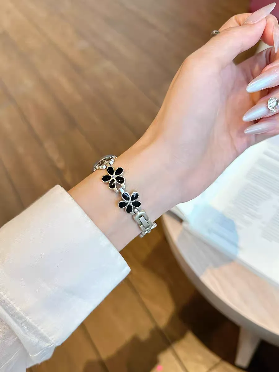 موضة زهرة معدنية لشاومي الفرقة 9 حزام ل Mi الفرقة...