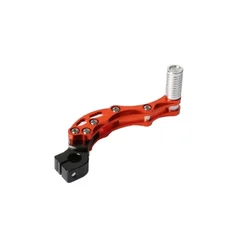CNC Aluminum Motorcycle Engine Kickstart Lever (Orange)