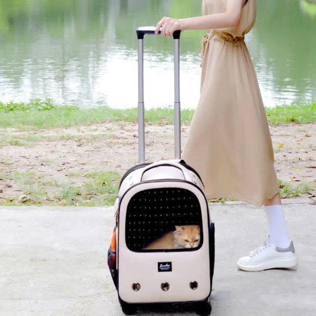 Sac à dos à roulettes universel pour animal de compagnie – Image 5