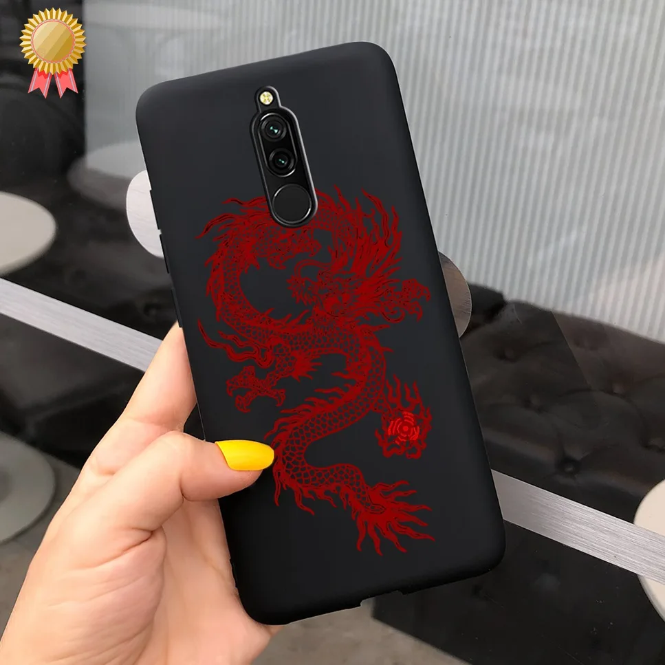 For Redmi 8 Case Redmi8 Cover Animal Cartoons Painted Soft Silicone Phone Case For Xiaomi Redmi 8 Hongmi 8 6.22 Case Fundas