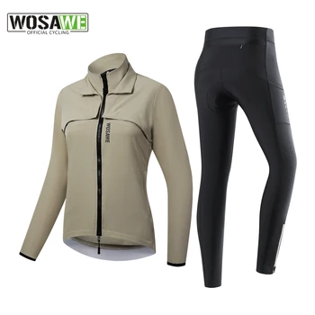 WOSAWE Women Thin Cycling Jacket Set 1
