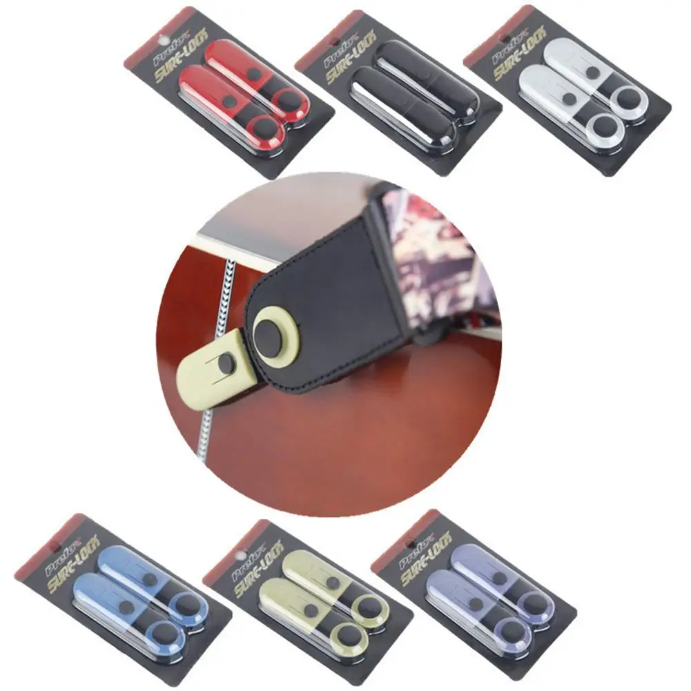 YOUZIPrefox2PcsGuitarStrapButtonStrapPinBuckleBassGuitarNon