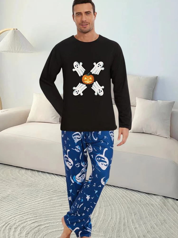 Ensemble Halloween Bébé Garçon - Sweat Fantôme + Pantalon, Taille 0-6M à 5-6 Ans