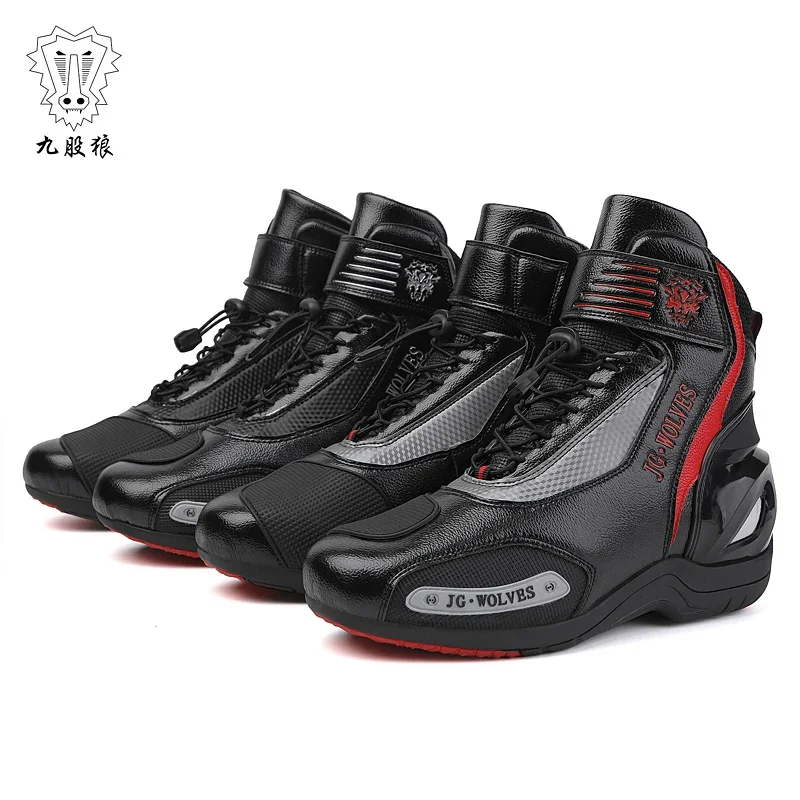 Soft Motorcycles Boots PRO Boot Biker Waterproof Accesorios Moto Motorboats Men Shoe Motocross Boots Non-slip Motorcycle Shoes