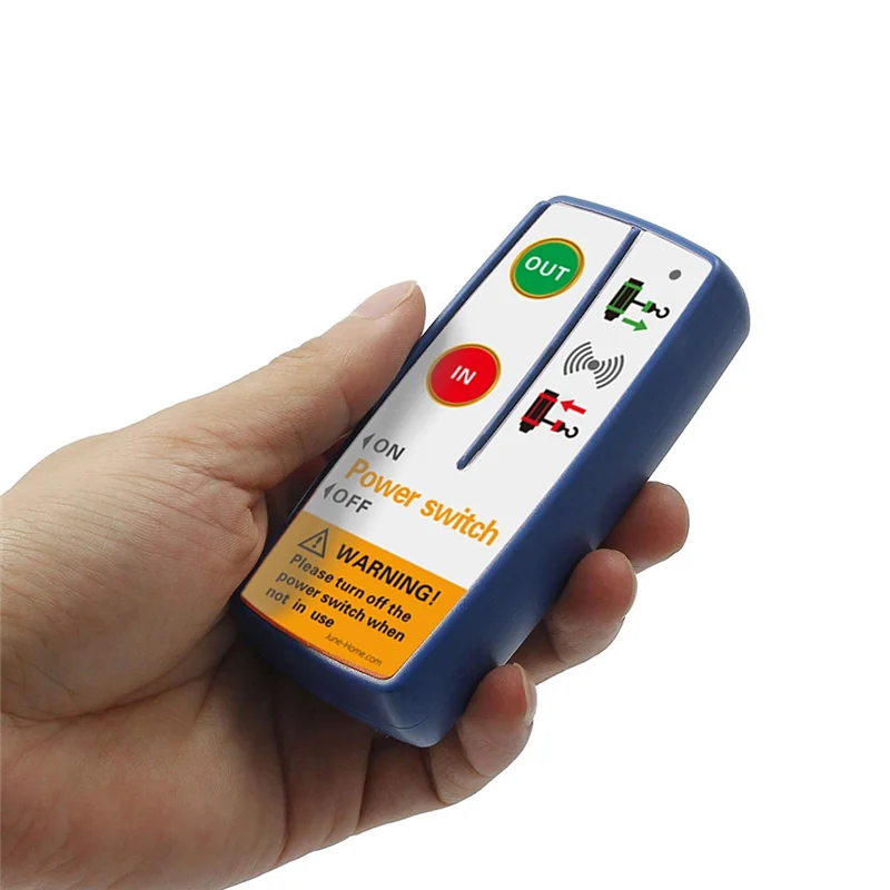 Top-수신기 모듈 송신기 12V 범용 전기 윈치 지프 ATV SUV 트럭 보트 용 무선 원격 제어 스위치 키트