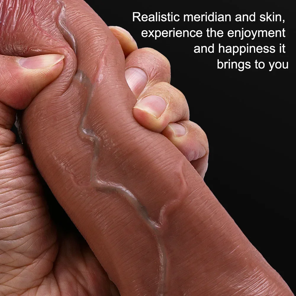 Soft big glans Dildo Realistic Huge Penis Anal Sex Toy for Women Silicone Suction Cup big Dick Butt Plug G-Spot Vagina Stimulato sex toys
