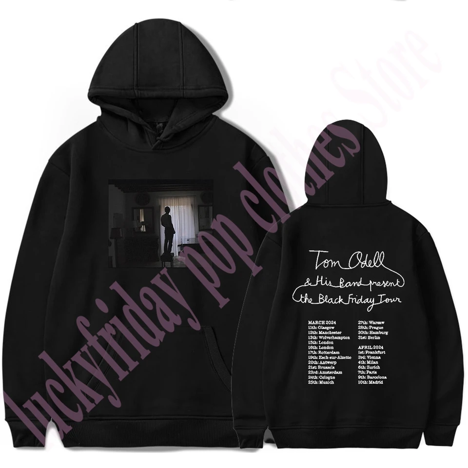 Tom Odell Black Friday 2024 tour Hoodie Merch Unisex long sleeves