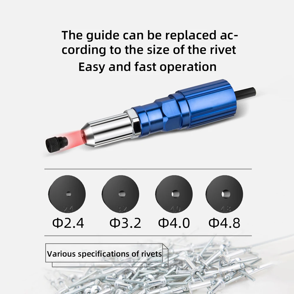 Electric Rivet Nut Gun Riveting Tool Cordless Drill Adaptor Insert nut Multifunction Nail Gun Auto Rivet rivet gun,rivet nut tool,rivet gun set