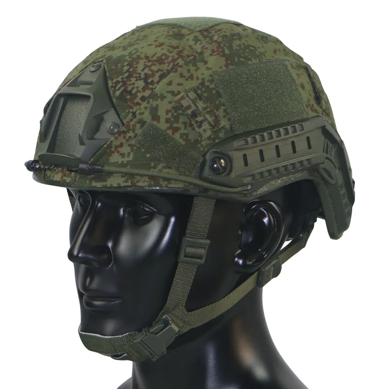 

Emr Little Green Man Ruins Camouflage Fast Tactical Helmet Cover Cloth