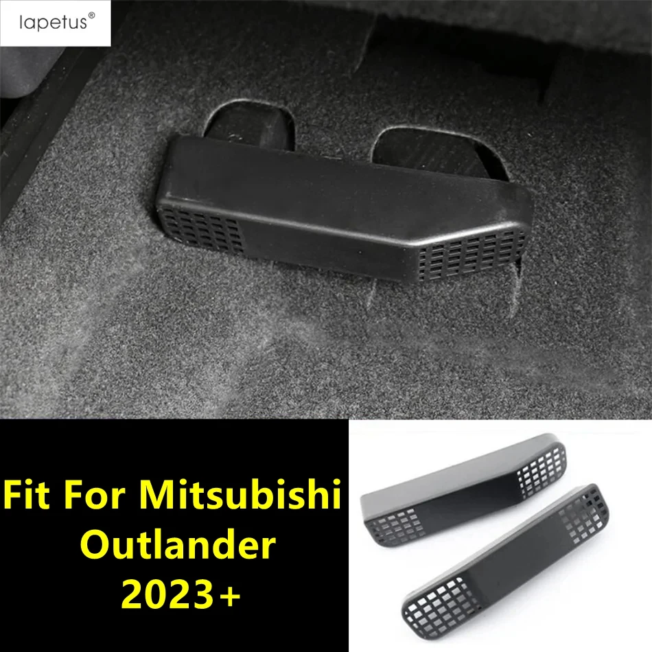 

Car Rear Seat Under Floor Air AC Conditioning Vent Outlet Dust Cover For Mitsubishi Outlander 2023 2024 Interior Accessories