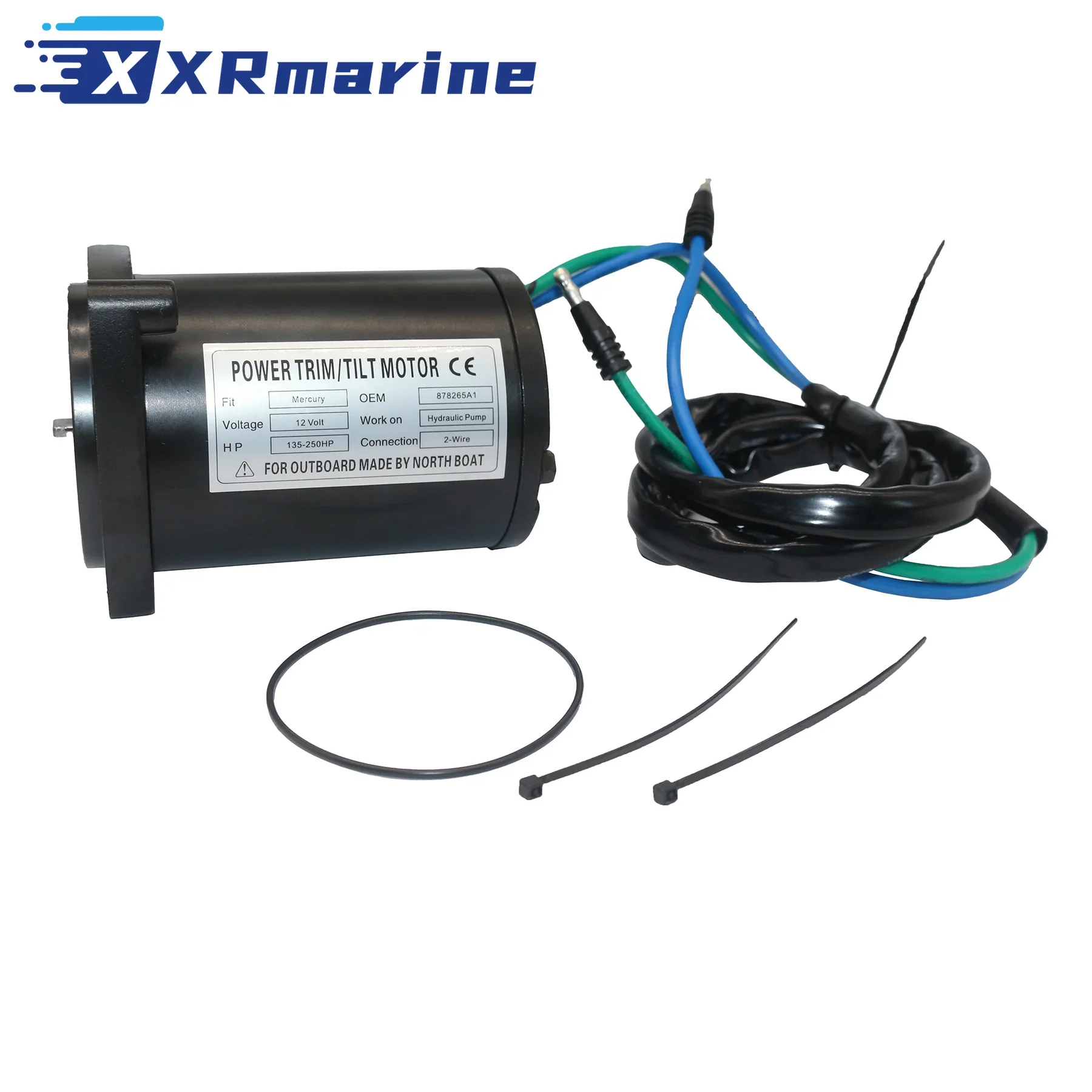 Démarreur Moteur D'inclinaison/trim Pour Mercury Marine 135-250 CV 1996+ – Ref 828708, 878265A1, Etc.