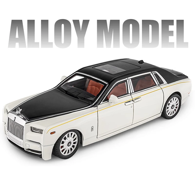 1/18 Rolls Royce Phantom Alloy Car Model Diecast & Toy Vehicles