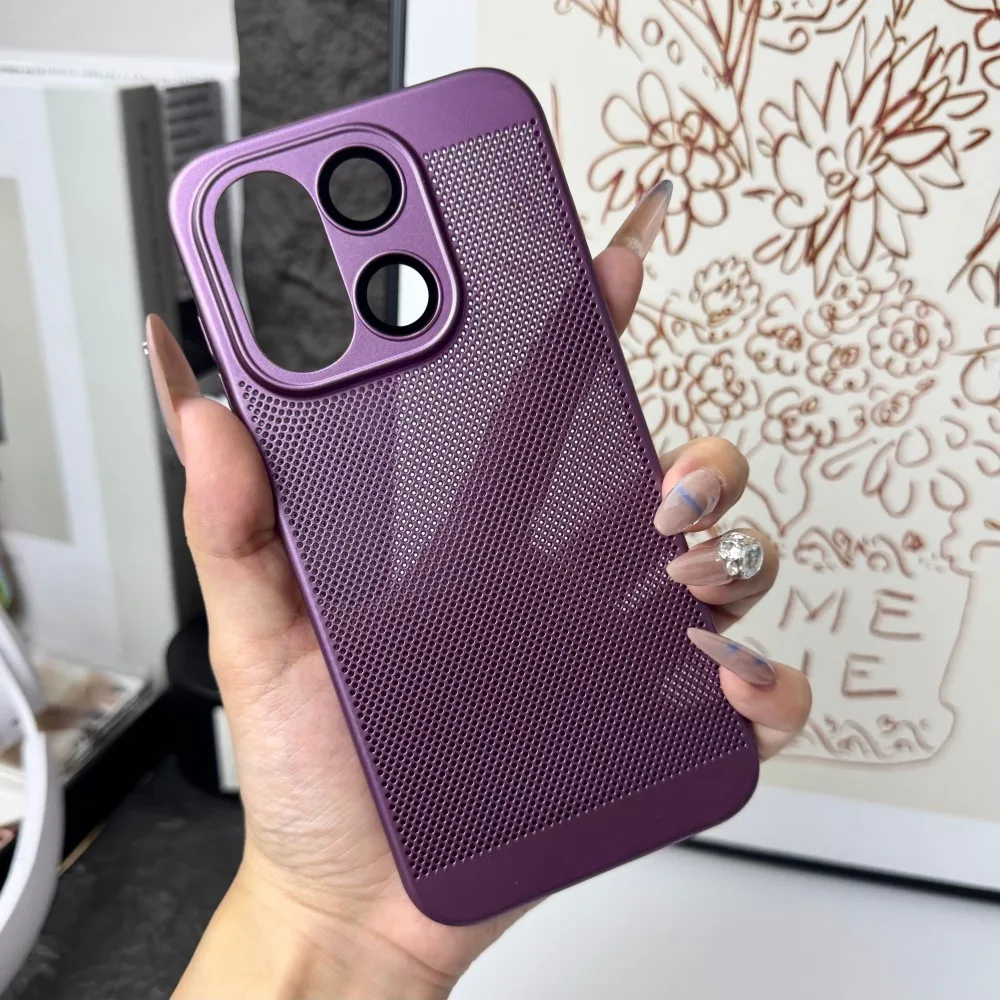 Slim Heat Dissipation Protective Hard Case – Sleek & Durable Back Cover