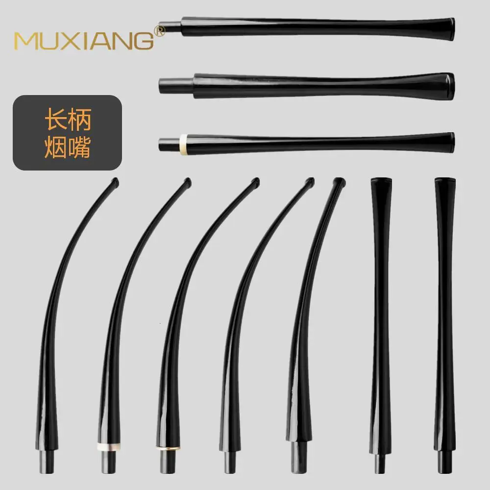 MUXIANG1pcacrylicpipemouthpiecetobaccopipeaccessorieslong