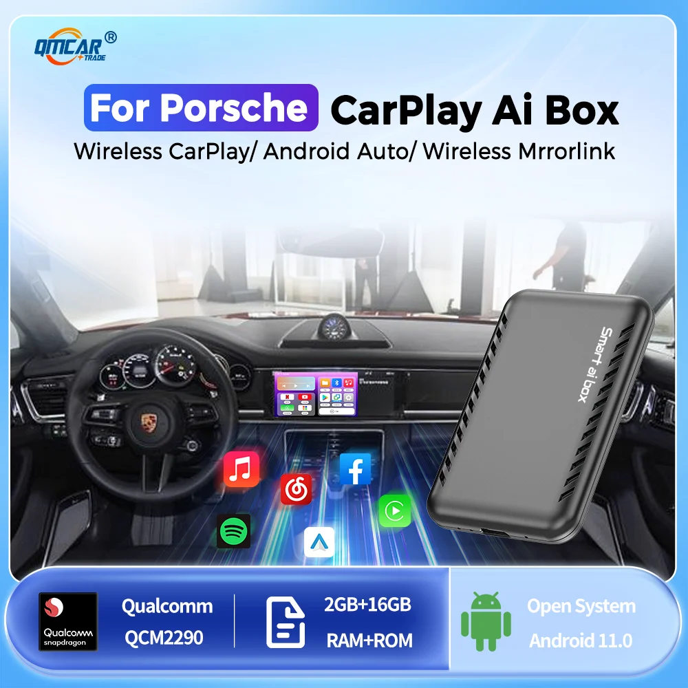 CarplayAiBoxAndroid11MagicBoxAndroidAutoWirelessCarplay