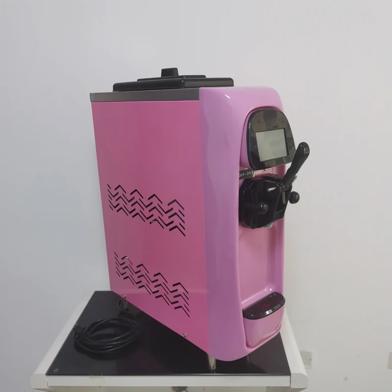 

Commercial Desktop Ice Cream Makers Soft Serve Ice Cream Machine Electric Sweet Cone Ice Cream Making Machine 1000W