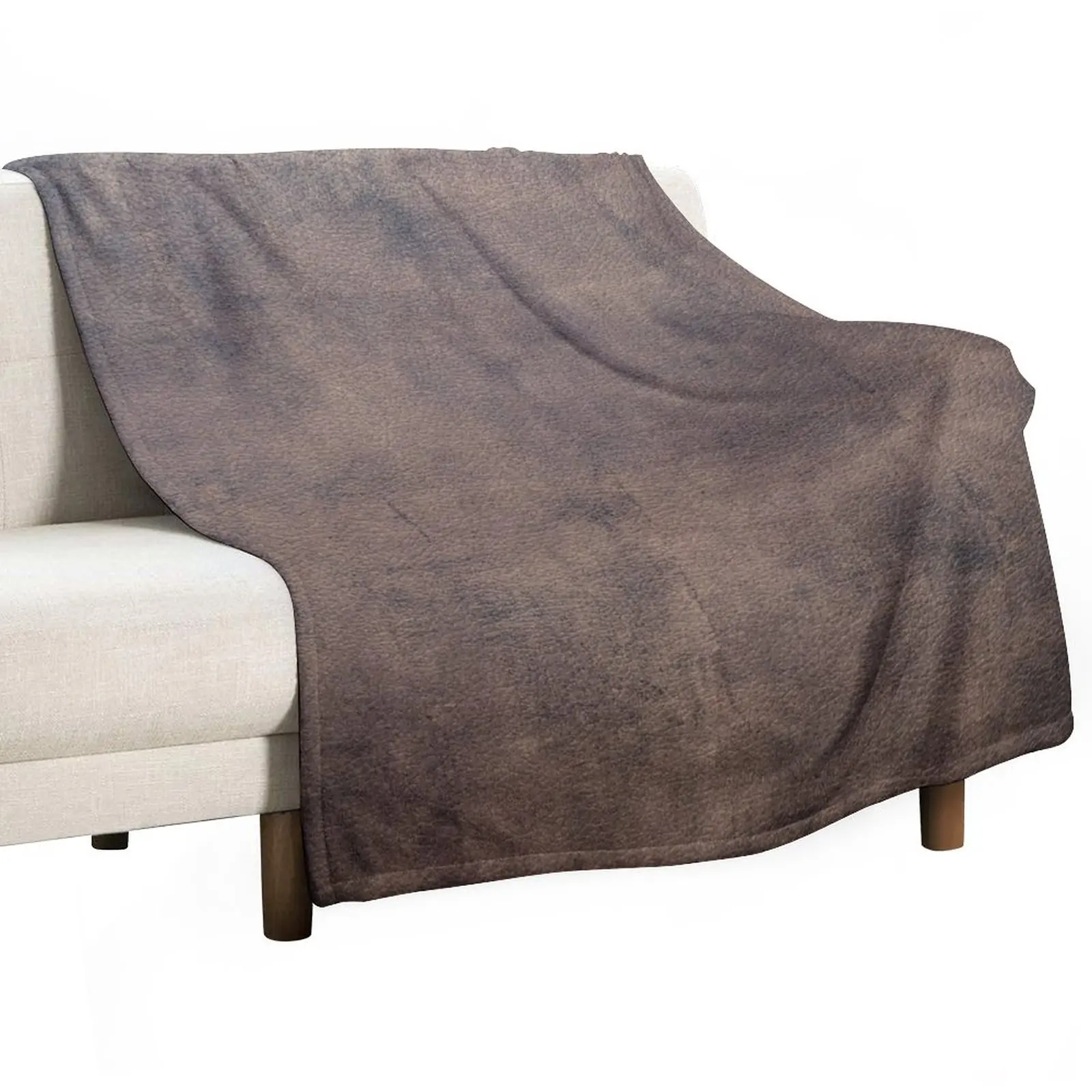 

Weathered brown leather print Throw Blanket Fashion Sofas decorative Large bed plaid Blankets