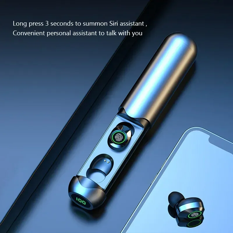 

Earphones TWS Headsets low power Eearbuds HIFI stereo sound pleasing Bluetooth headphone BQ40 Wireless Bluetooth 5.3 with Mic