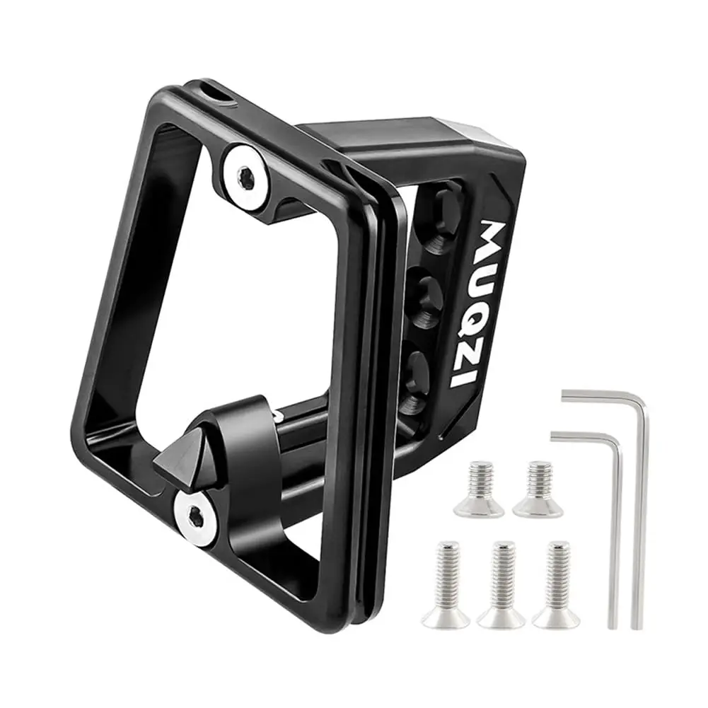 Bicycle Handlebar Bracket Aluminum 3-Hole Front Bracket Housing 7 Screws Suitable Brompton Folding Bicycle Handlebar Basket Support Frame