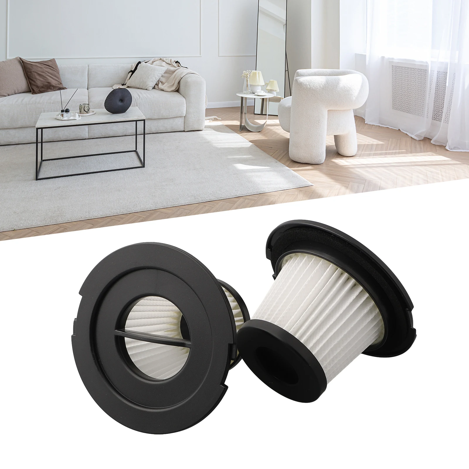 

Enhance the Cleaning Power of Your For Goodmans For Vacuum Cleaner Model 374919 with These Replacement Filters Pack of 2