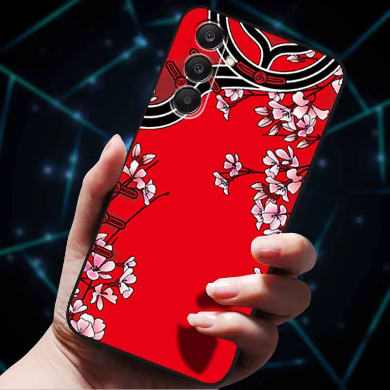 3D Floral Embossed Soft Silicone Phone Case - Elegant Back Cover Shell