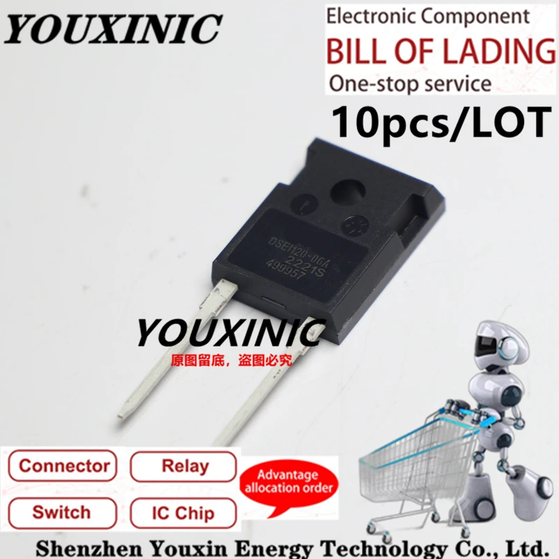 

YOUXINIC 2022 + 100 новый импортированный оригинальный фотомагнитный Диод Быстрого Восстановления 247 V 126A 600V 109A