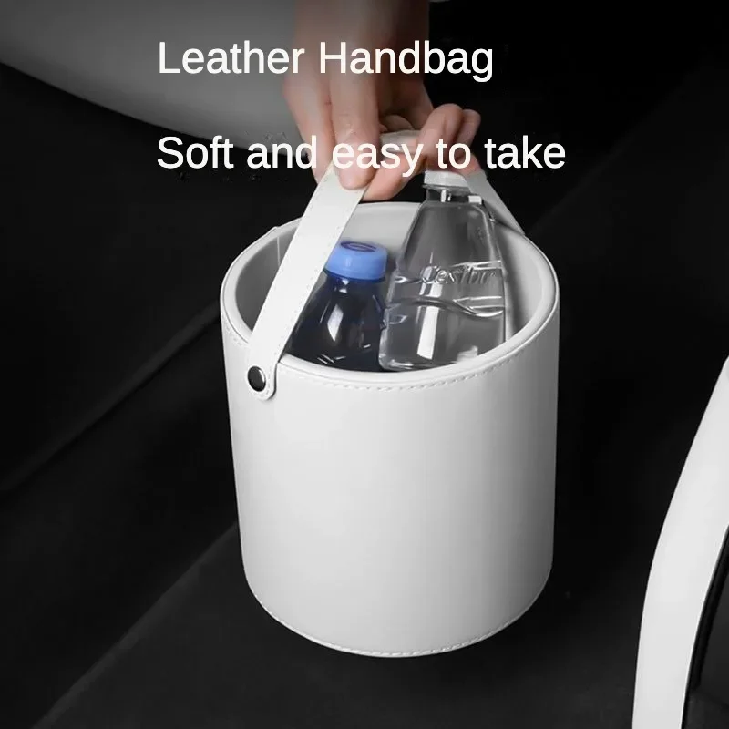 Car Trash Can Bin Storage Box Organizer for Benz AMG A C E S G Class W201 W210 W108 W204 W205 W203 car trash can
