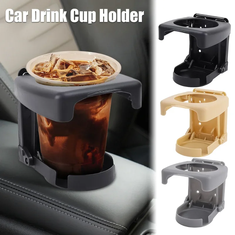 

Folding Car Cup Holder Outlet Air Vent Cup Rack Beverage Mount Insert Stand Holder Drink Bottle Stand Car Accessories