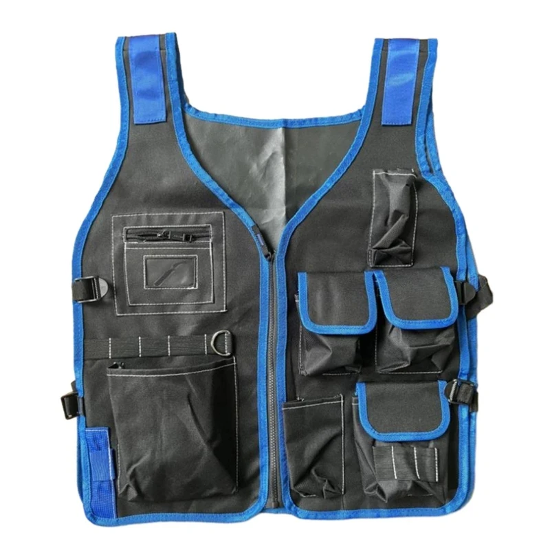 

Electrician Carpenter Work Vest Multifunctional Electrician Hardware Storage Bag