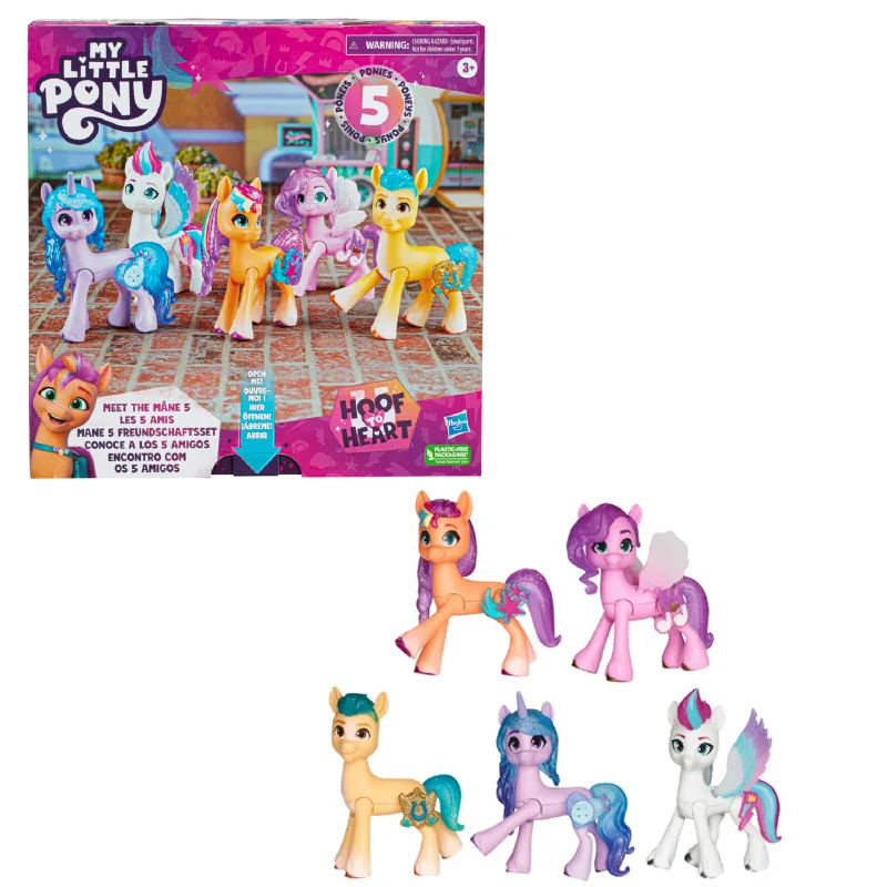 

Hasbro My Little Pony Anime Figure ZIPP SUNNY IZZY Shining New Friends Series Figure Model Toys Collection Decoration Gifts