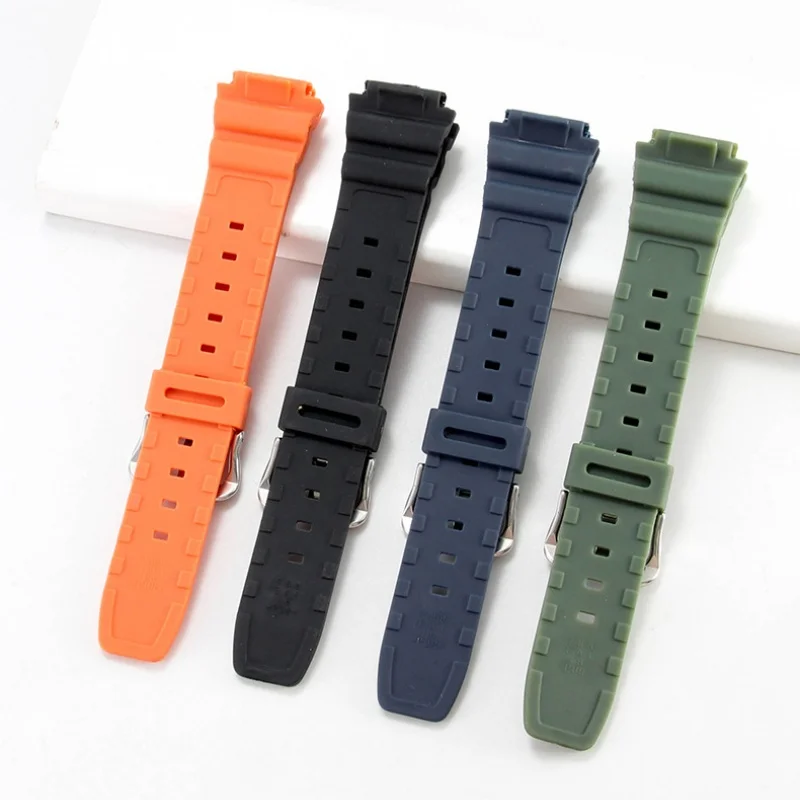 Silicone Watch Strap – 18mm Soft Waterproof Wristband