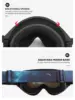 Skiing Goggles Windproof Cycling Motorcycle Goggles Winter Anti-Fog Snowboard Ski Glasses Ski Mask Tactical Goggle Sunglasses 6