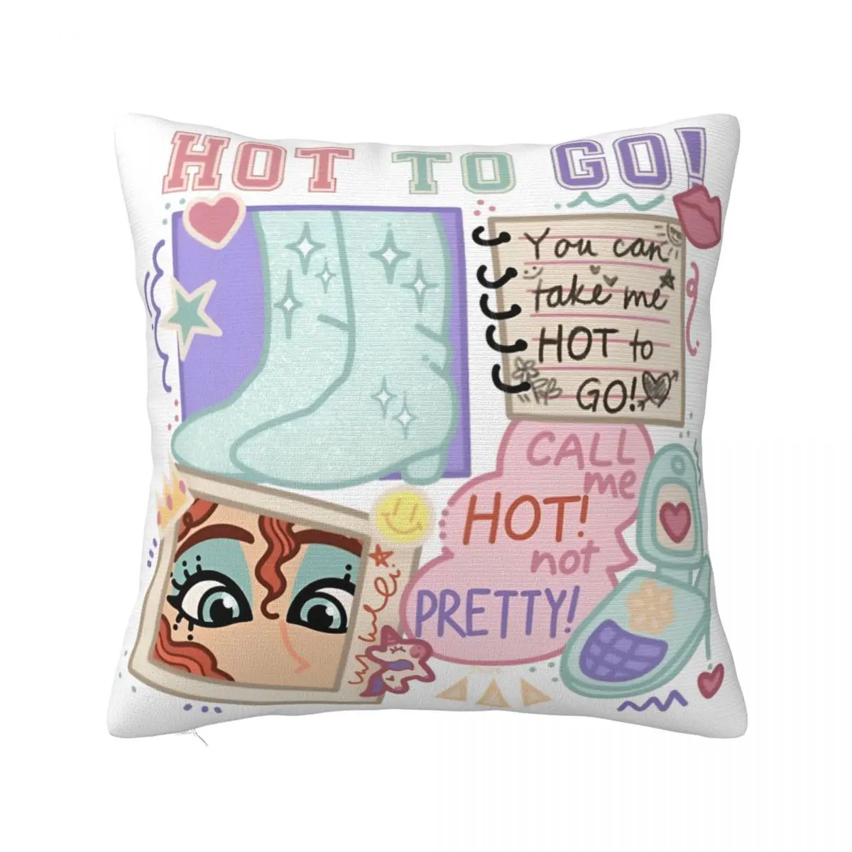 

Хит продаж! Наволочка Chappell Roan с принтом, тканевая наволочка для подушки, подарок, декоративная подушка, чехол на молнии для дома, 45*45 см