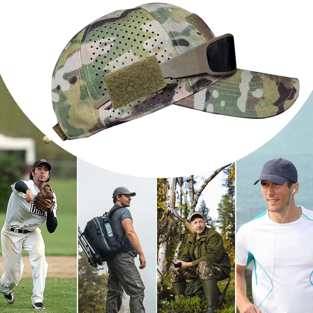 Casquette baseball camouflage respirante homme entraînement pêche running