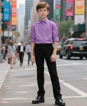 Boys Casual Pocket Shirt 1