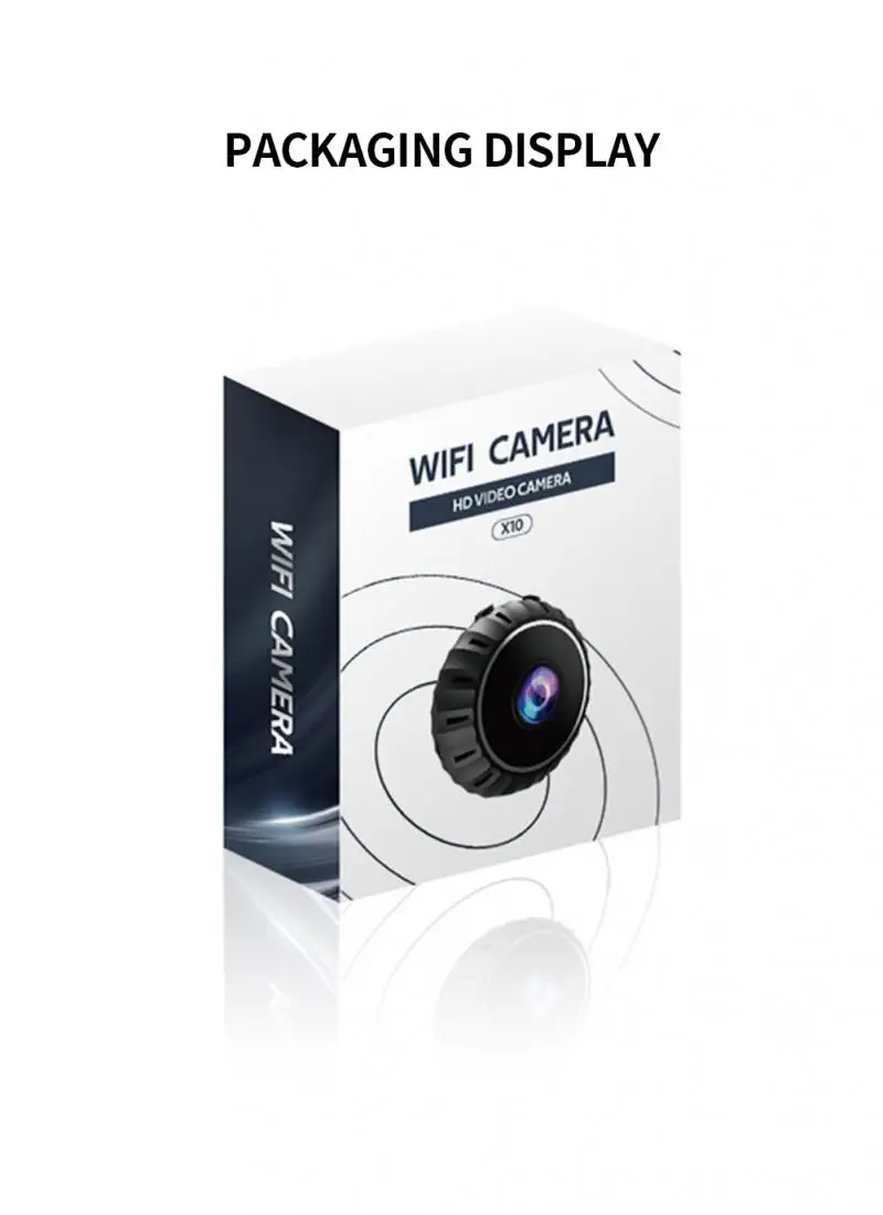 Night Version X10 Mini Camera 1080p HD Ip Camera Micro Camera Wireless Security Mini Camcorders Wifi Camera Video Recorder