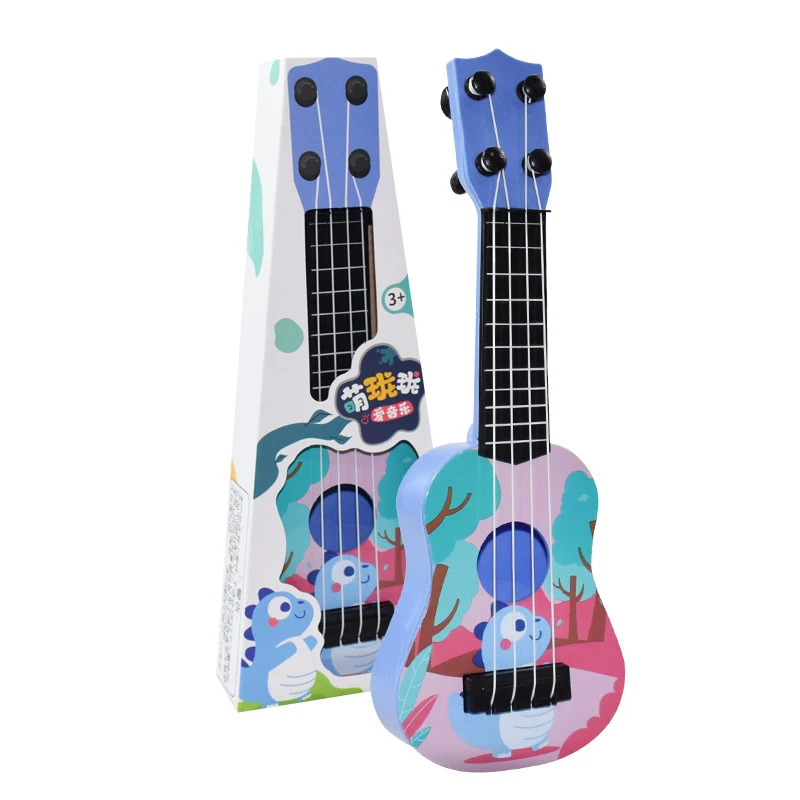 Ukulele Guitar Toy Skill Improving Classical Early Educational Musical Instrument For Boys Girls Children Baby Xmas Gifts ukulele set