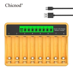 Advanced Smart Charger with LCD Display for AA/AAA Ni - MH Rechargeable Batteries (Only Charger)