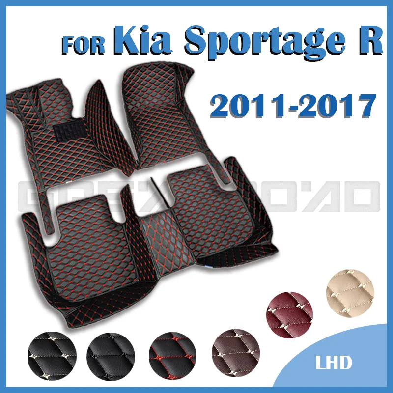 Kaufe Für Kia Sportage SL MK3 2011 ~ 2016 2012 2013 Auto Fußmatten Teppiche  Panel Fußpolster Teppiche Cape Abdeckung Fuß Pads Aufkleber