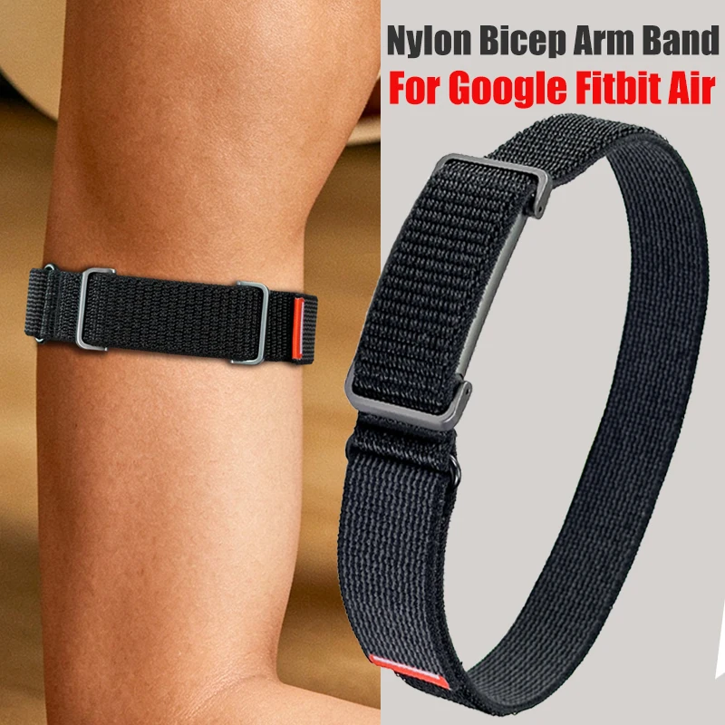 Premium Bicep Strap with Soft Nylon and Metal Case