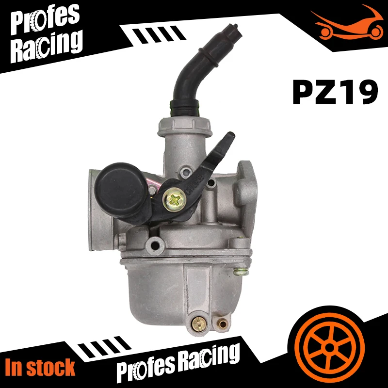 

Motorcycle Carburetor PZ19 19mm Carb Universal for 50 70 90 110 125cc ATV Quad 4 Wheeler Dirt Bike Motorbike Carburetors