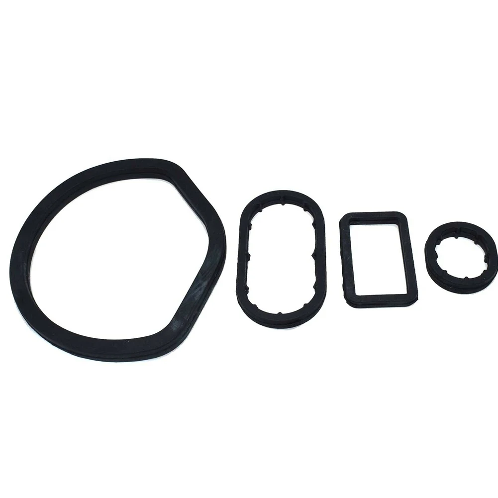 Rubber Oil Filter Housing Seal Kit 1121840061 1121840161 1121840261 For Mercedes W163 W202 W203 W208 W210 W211 W220 4pcs/set rubber gasket