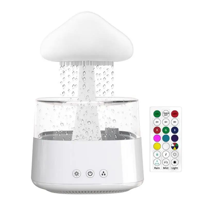 

Mist Humidifier Rain Cloud Humidifier With Lights And Timer Home Decor Products For Conference Room Sap Room Bedroom Living Room