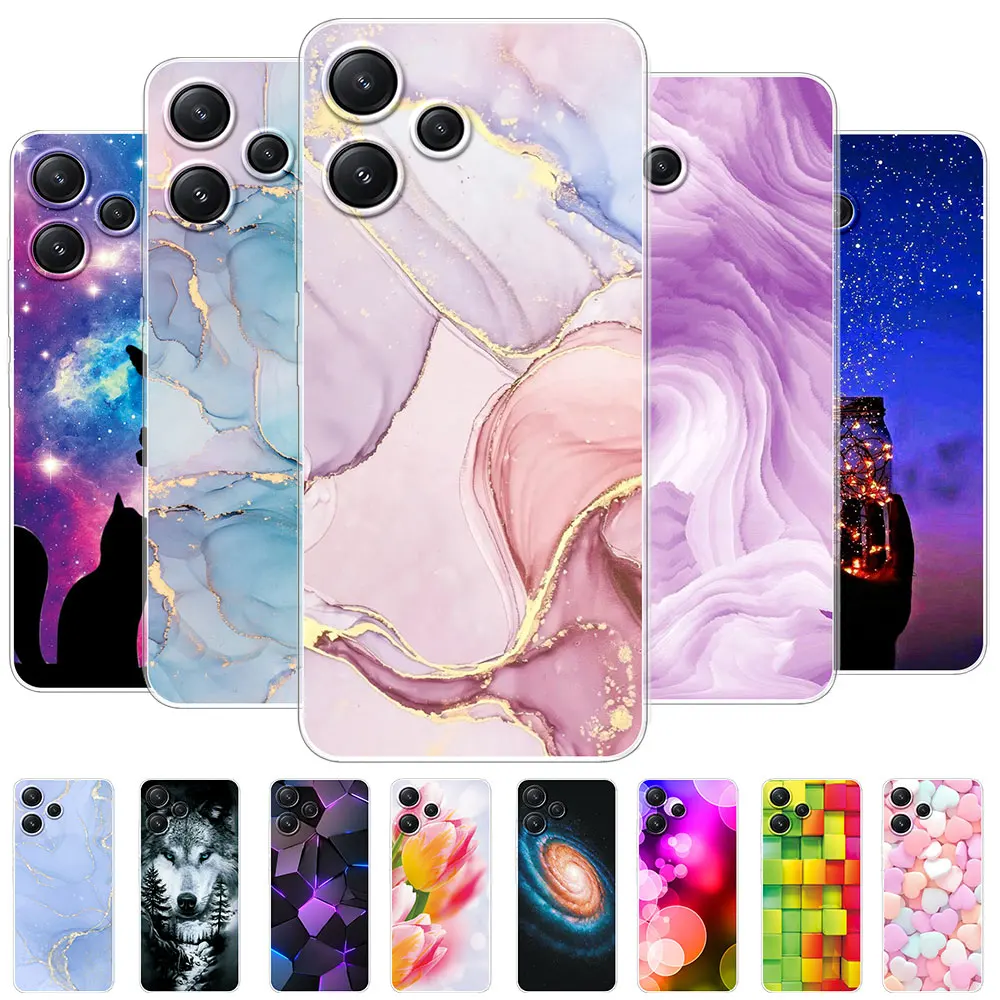 Per Xiaomi Poco M6 Pro Custodia Per Xiaomi Poco M4 Pro Cover Posteriore In Silicone Morbido Trasparente Per Xiaomi Poco M3 M3 Pro /Poco M5 Coque