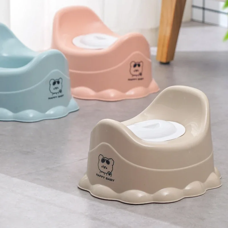 Baby Smooth Potty Seat Portable Thick Non-slip Children's Toilet Training Potty Boys Girls Baby Outdoor Travel Potty 6