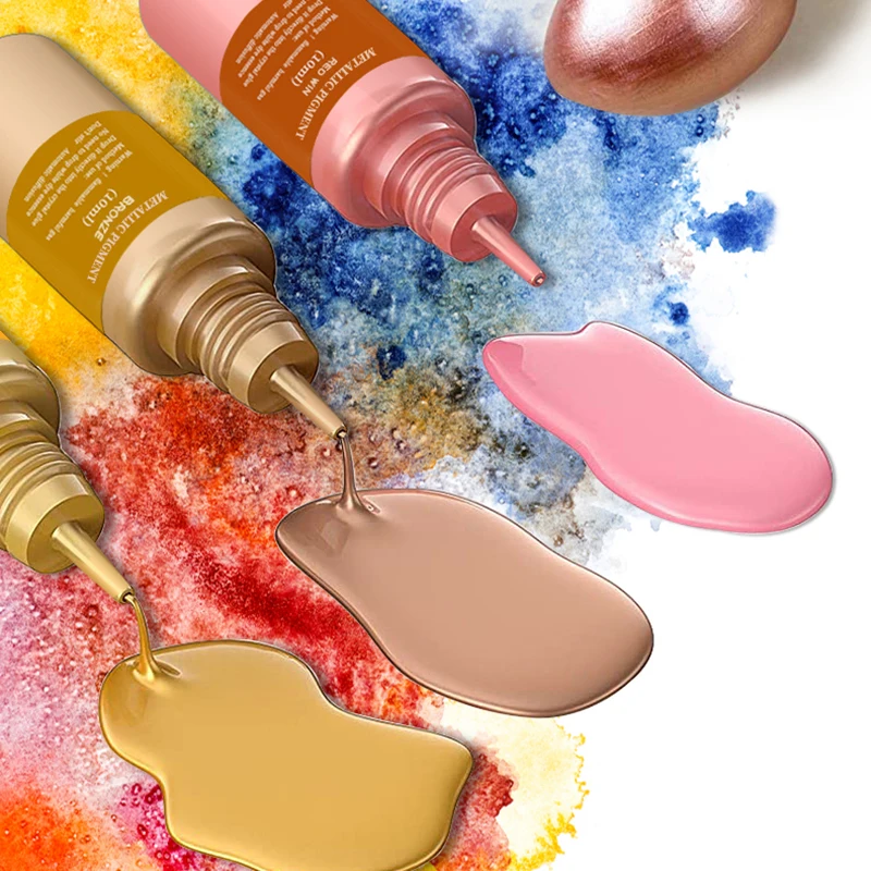 15ml Metal Resin Pigment Alcohol Liquid Colorant Dye 3D Ink Diffusion DIY Epoxy Resin Mold Jewelry Crafts Making Accessories epoxy resin pigment