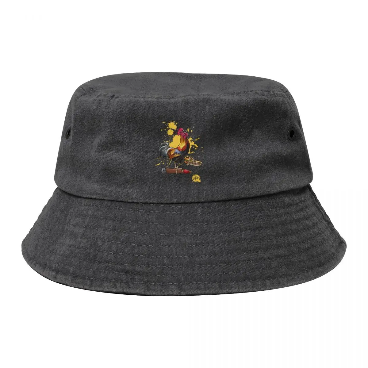 

Ybor City Rooster Bucket Hat Military Tactical Cap Luxury Man Hat Hat Man For The Sun Trucker Cap Caps For Men Women's