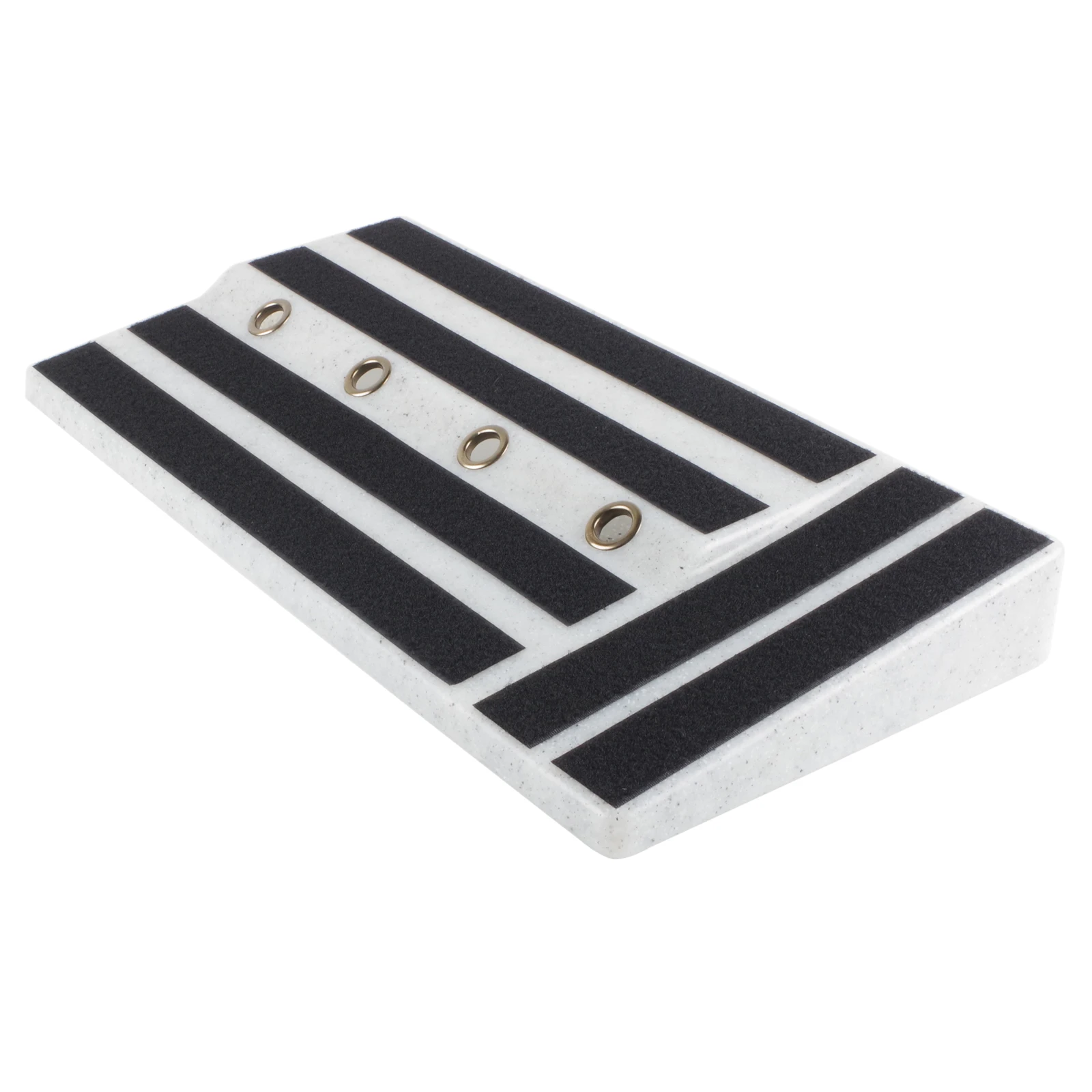 Rockhouse RPB-1BK Big Size Guitar Effects Pedal Board Sturdy PE Plastic Guitar Pedalboard Case with Sticking Tape Guitar Pedals