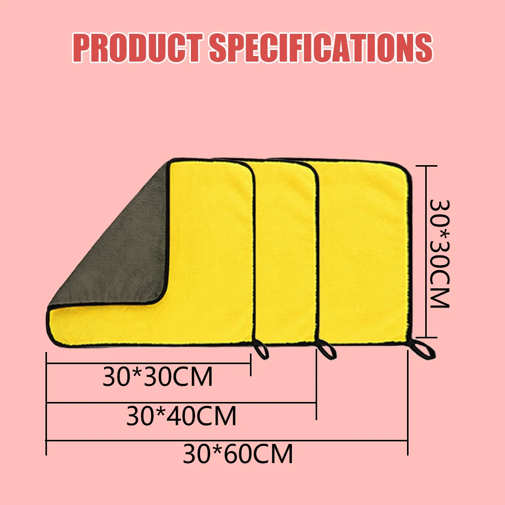 Pet Bath Towel Quick-drying Pet Dog and Cat Towels Water-absorbent Bath Towel Soft Fiber Towels Convenient Pet Shop Cleaning Towel Supplies