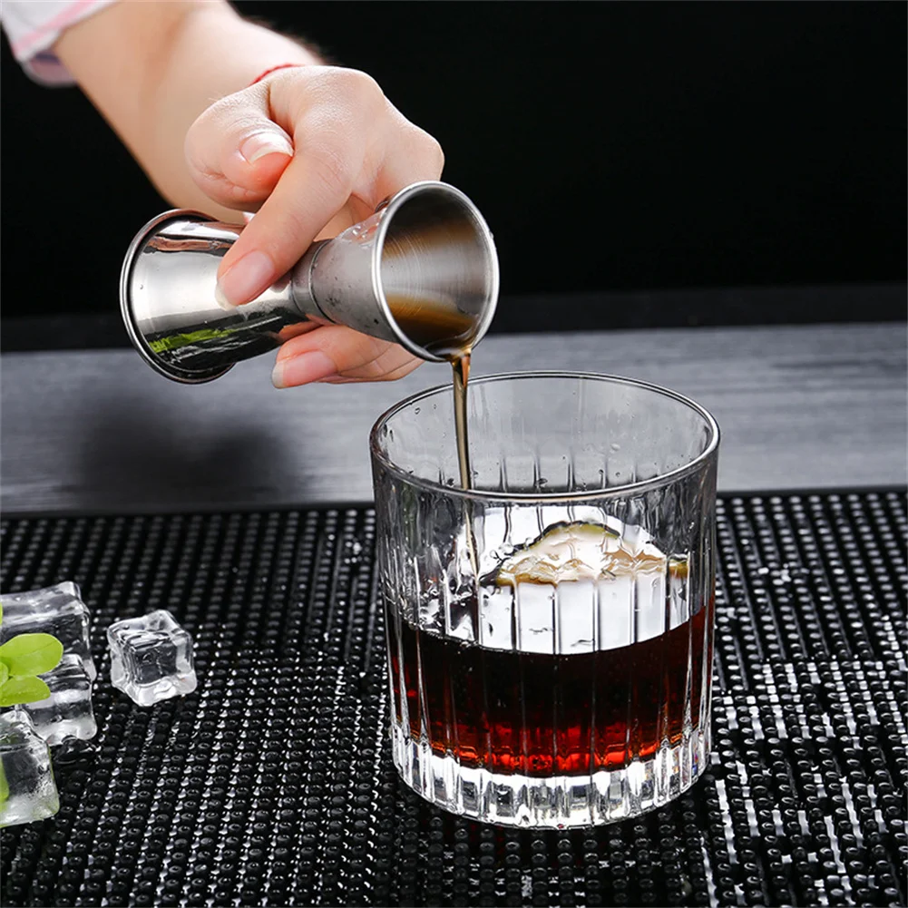 Jigger Double Head Measuring Cup Cocktail Bartender Kit Bar Tool Stainless  Steel